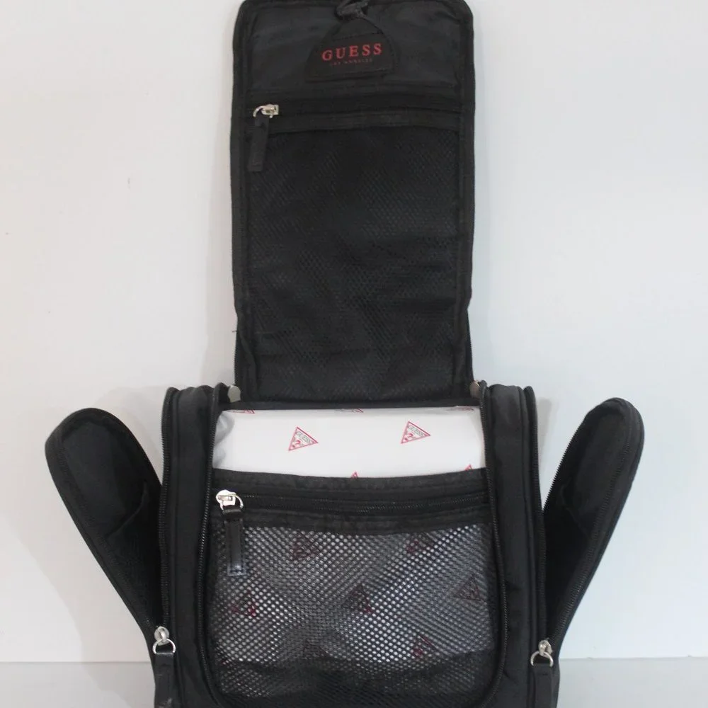 Guess Nylon Hanging Travel Toiletry Bag organizer